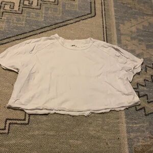 we the free boxy crop tee